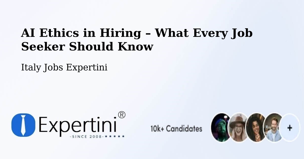 AI Ethics in Recruitment & Hiring – Basicò - Basicò, Italy Jobs Expertini