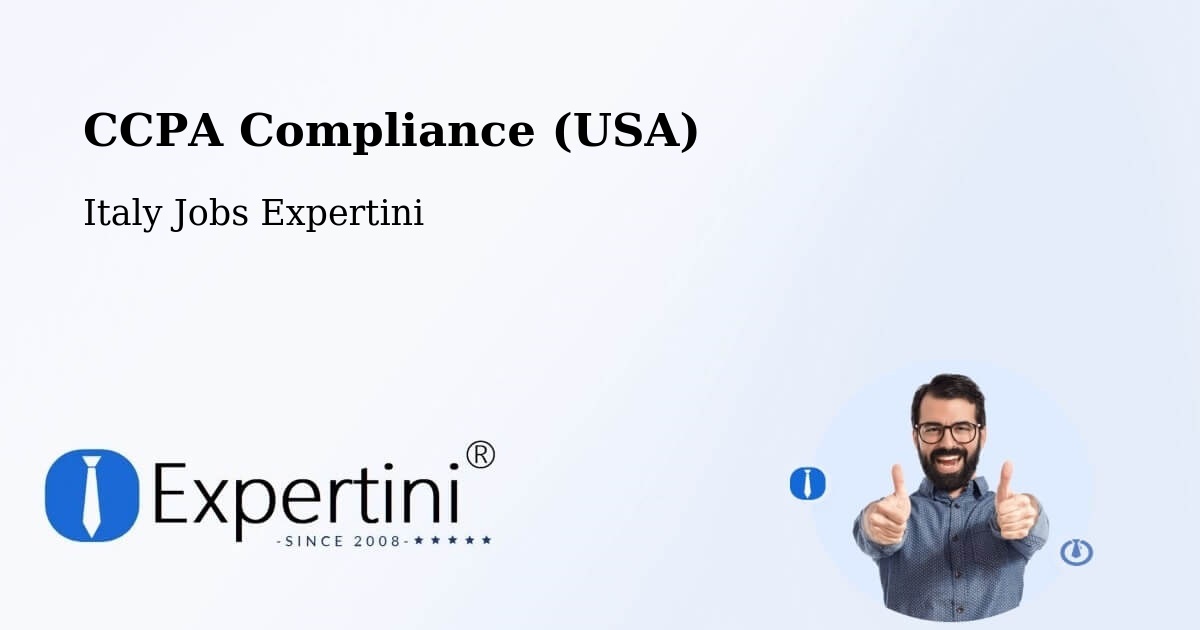 CCPA Privacy Rights & Compliance Notice – Basicò - Italy Jobs Expertini