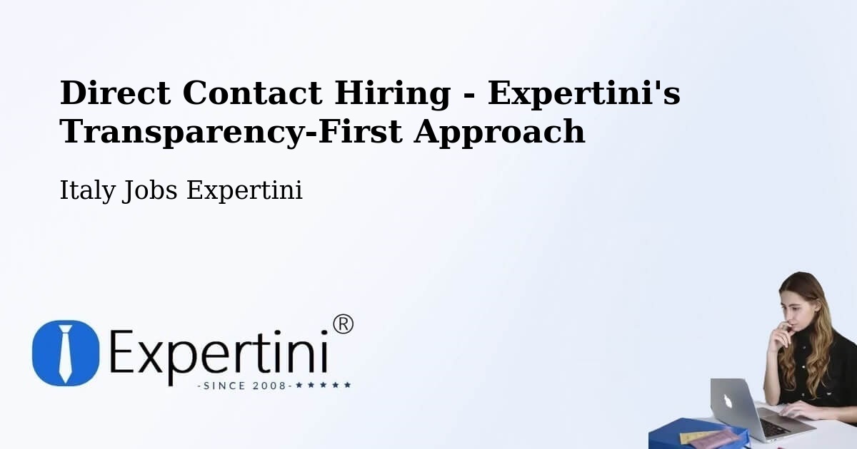 Direct Contact Hiring Framework – Basicò - Italy Jobs Expertini