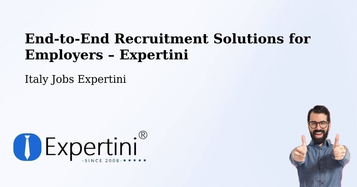Recruitment Solutions for Employers – Basicò - Basicò, Italy Jobs Expertini